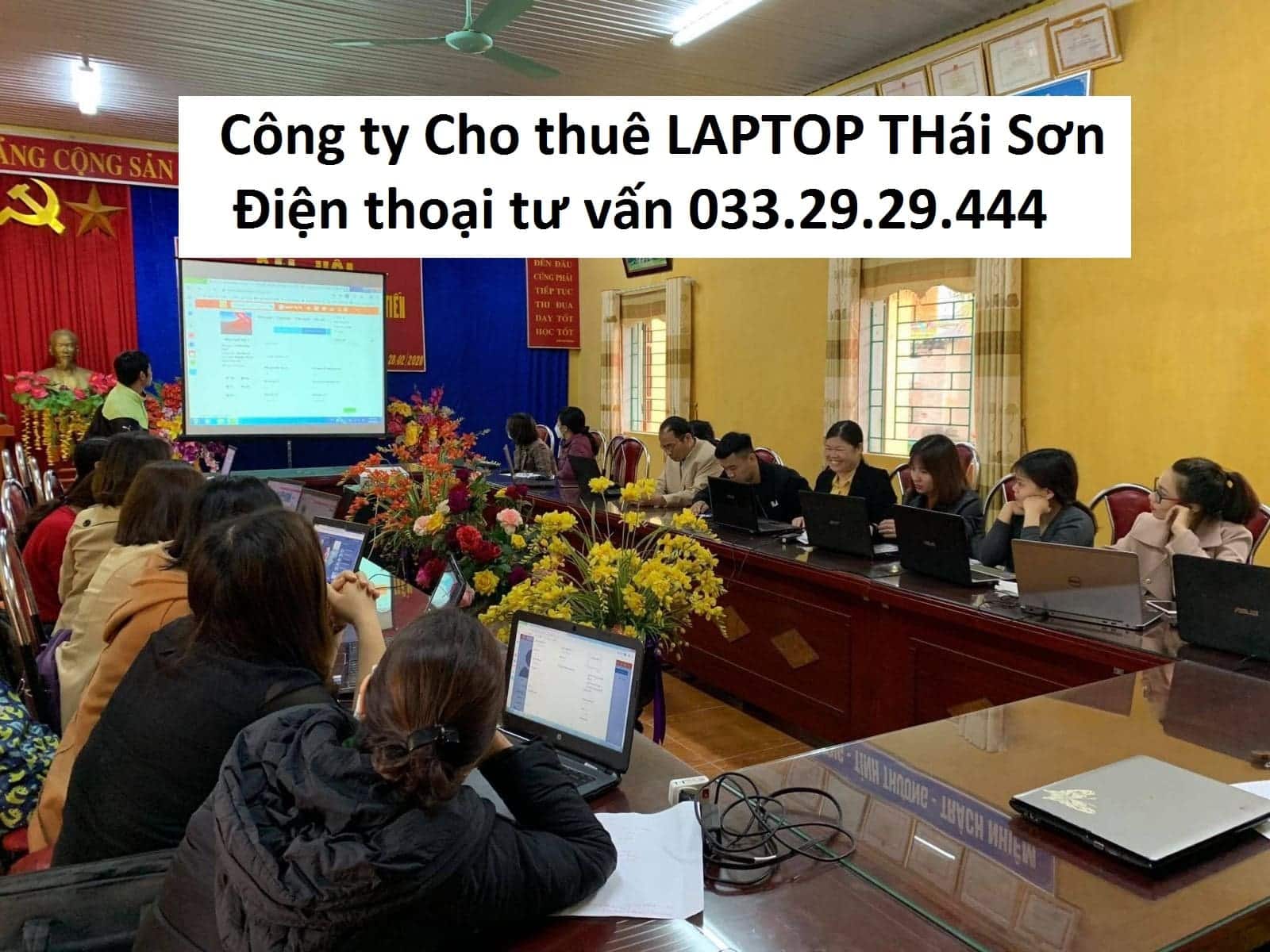 Thuê Laptop Tập huấn huấn phần mềm Tỉnh Tuyên Quang